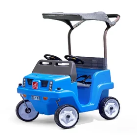 Side-By-Side Push Around SUV - Blue alternate view