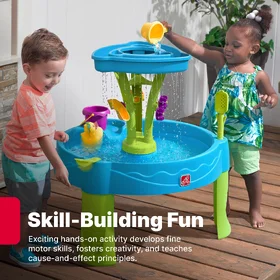 Summer Showers Splash Tower Water Table alternate view