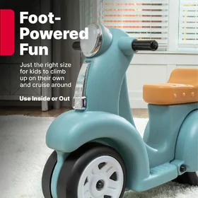 Ride Along Scooter - Aqua alternate view