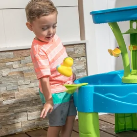 Summer Showers Splash Tower Water Table alternate view