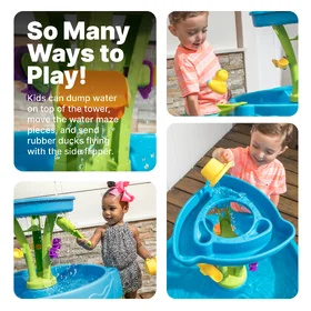 Summer Showers Splash Tower Water Table alternate view
