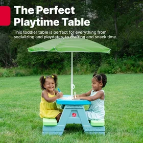 Sun & Shade Picnic Table With Umbrella alternate view