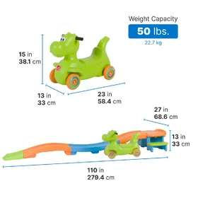 Dino Dash Up & Down Roller Coaster alternate view