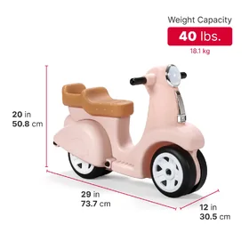 Ride Along Scooter - Rose Pink alternate view