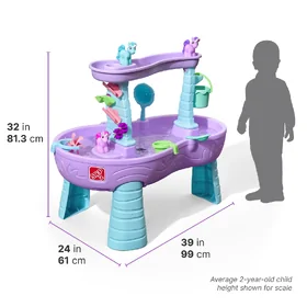 Rain Showers and Unicorns Water Table alternate view