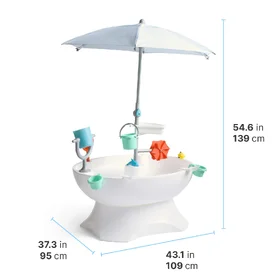 Sunshine Springs Splash Table with CoolBreeze Misting Canopy alternate view
