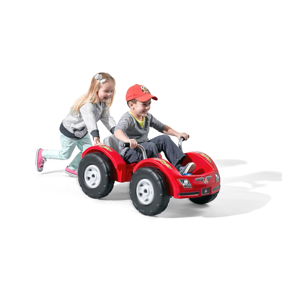 push & pedal riding vehicles