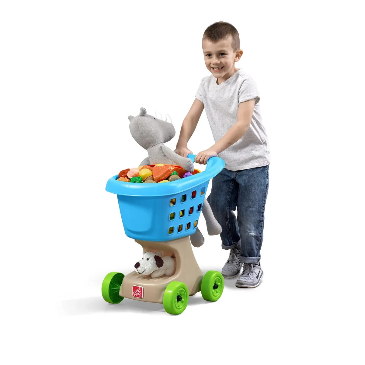 Little Helpers Shopping Cart - Blue