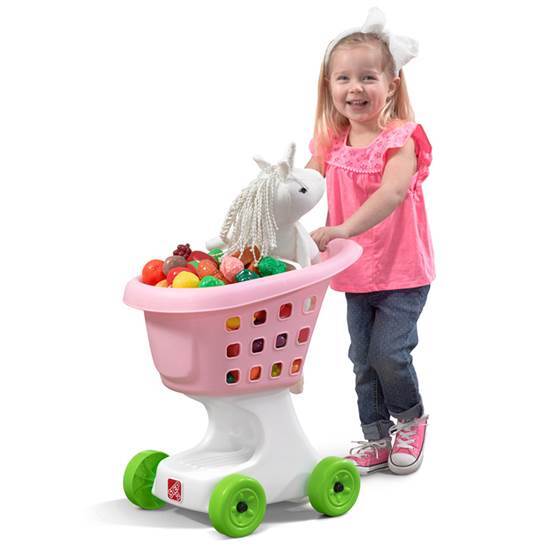 Little Helpers Shopping Cart - Pink