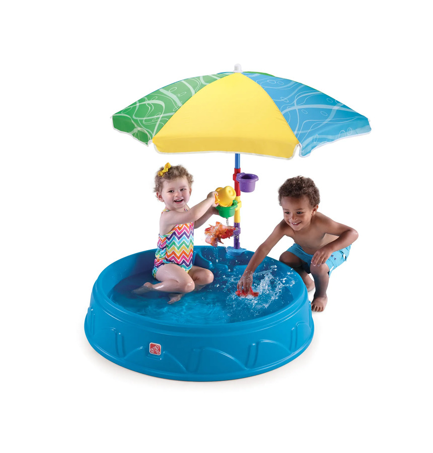 Step 2 pool and best sale slide combo