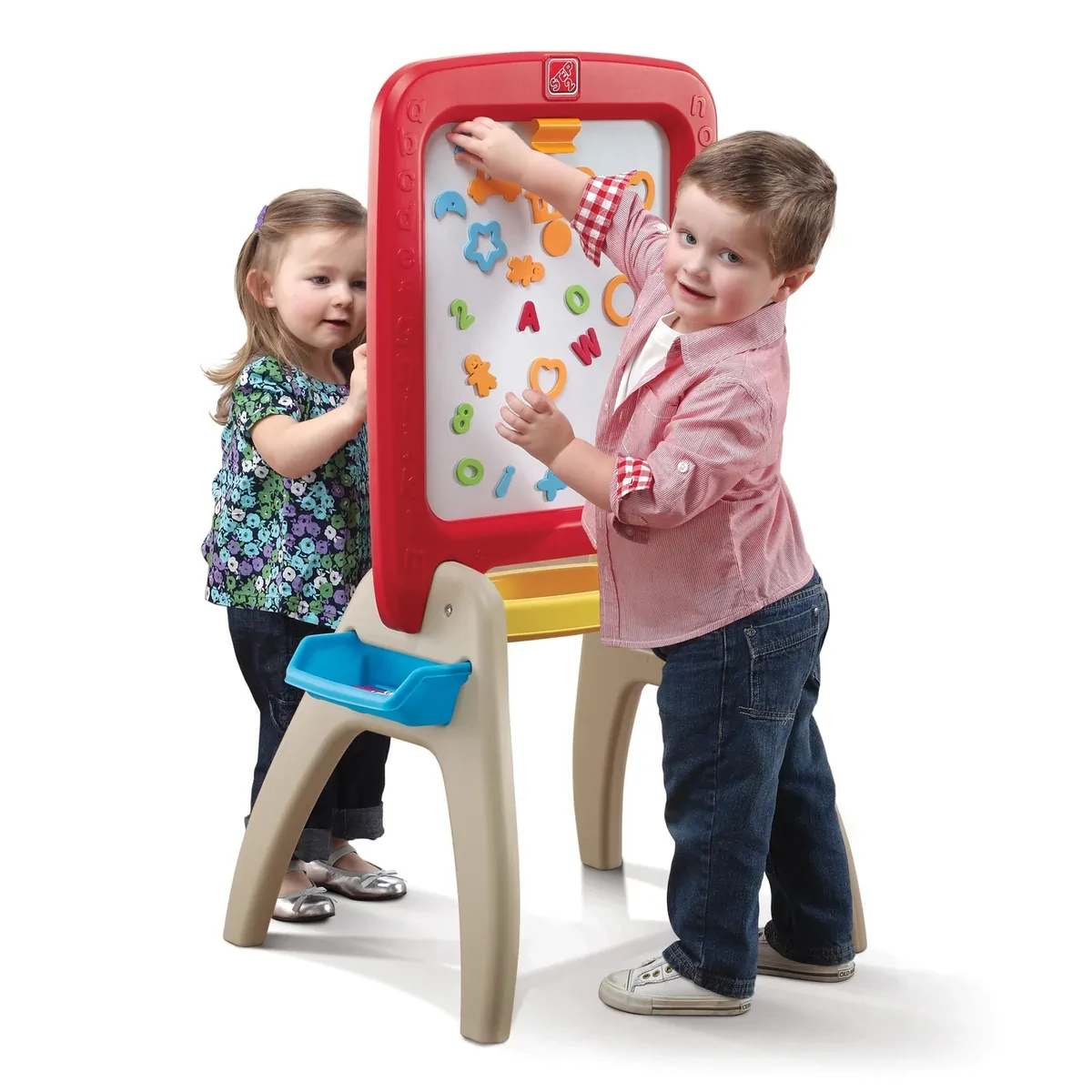 All Around Easel for Two - Red 