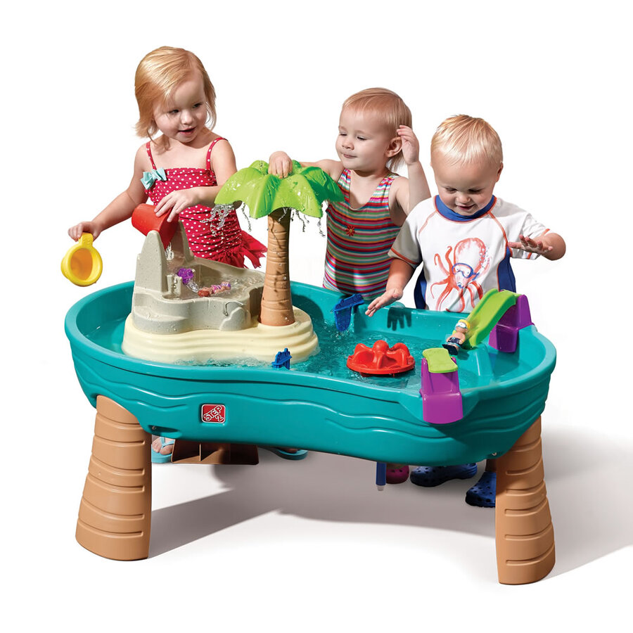 Step2 Waterfall Discovery Wall - Parete Gioco D'Acqua Per Bambini Con Labirinto E 13 Accessori - Tavolo Acqua Giardino