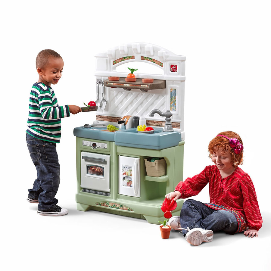 step2 little bakers kitchen assembly