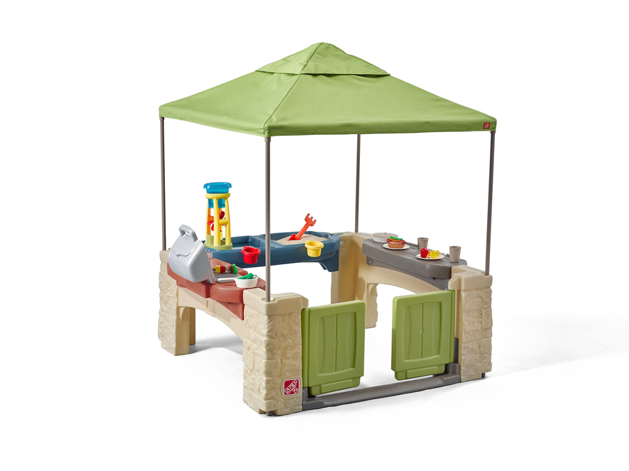 All Around Playtime Patio with Canopy