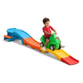 Racing Green Up & Down Roller Coaster
