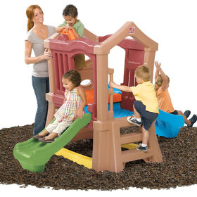 Play Up Double Slide Climber