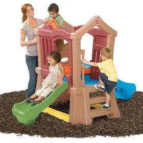 Play Up Double Slide Climber