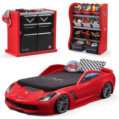 boys twin car bed