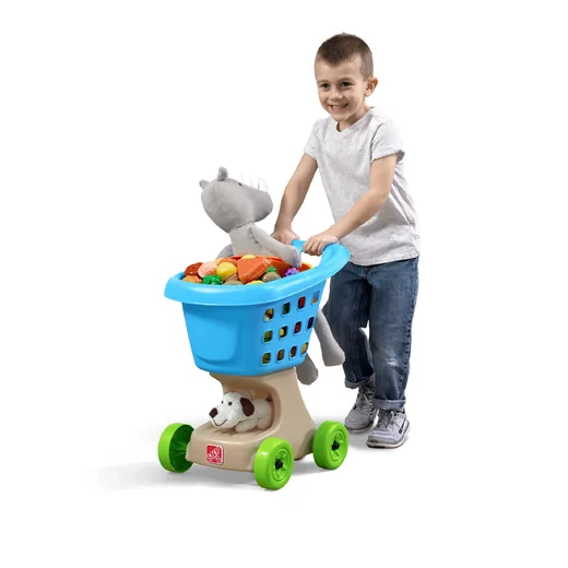 Little Helpers Shopping Cart - Blue