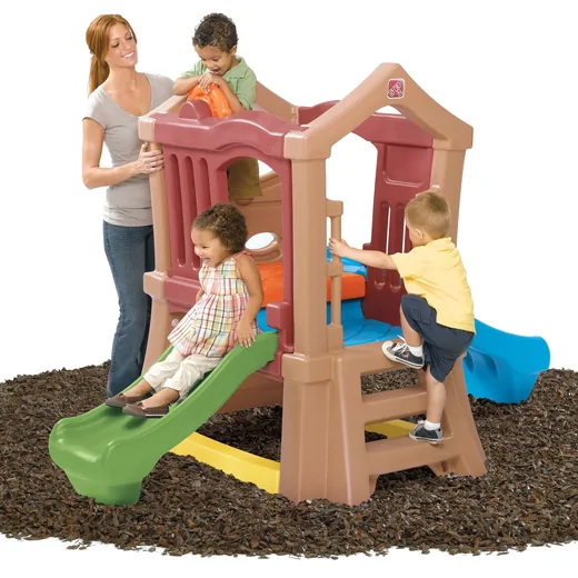 Play Up Double Slide Climber